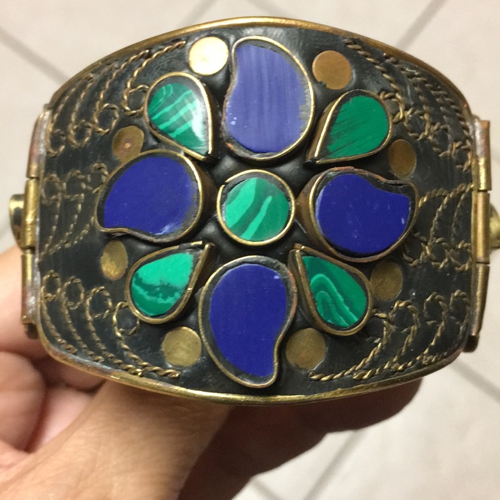BOHEMIAN ✨LAPIS MALACHITE BANGLE